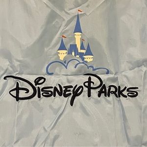 Disney Parks Packable Windbreaker Light Blue and Gray Unisex size M/L